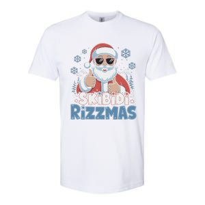 Skibid.I Rizzmas Christmas Santa Claus Merry Rizz Mas Sigmas Softstyle CVC T-Shirt