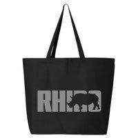 Save Rhino Clothing Rhino Rhinoceros 25L Jumbo Tote