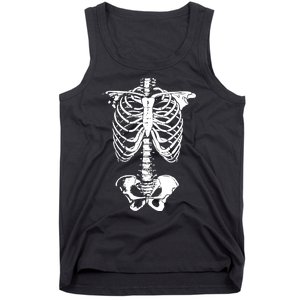 Skeleton Rib Cage Tank Top