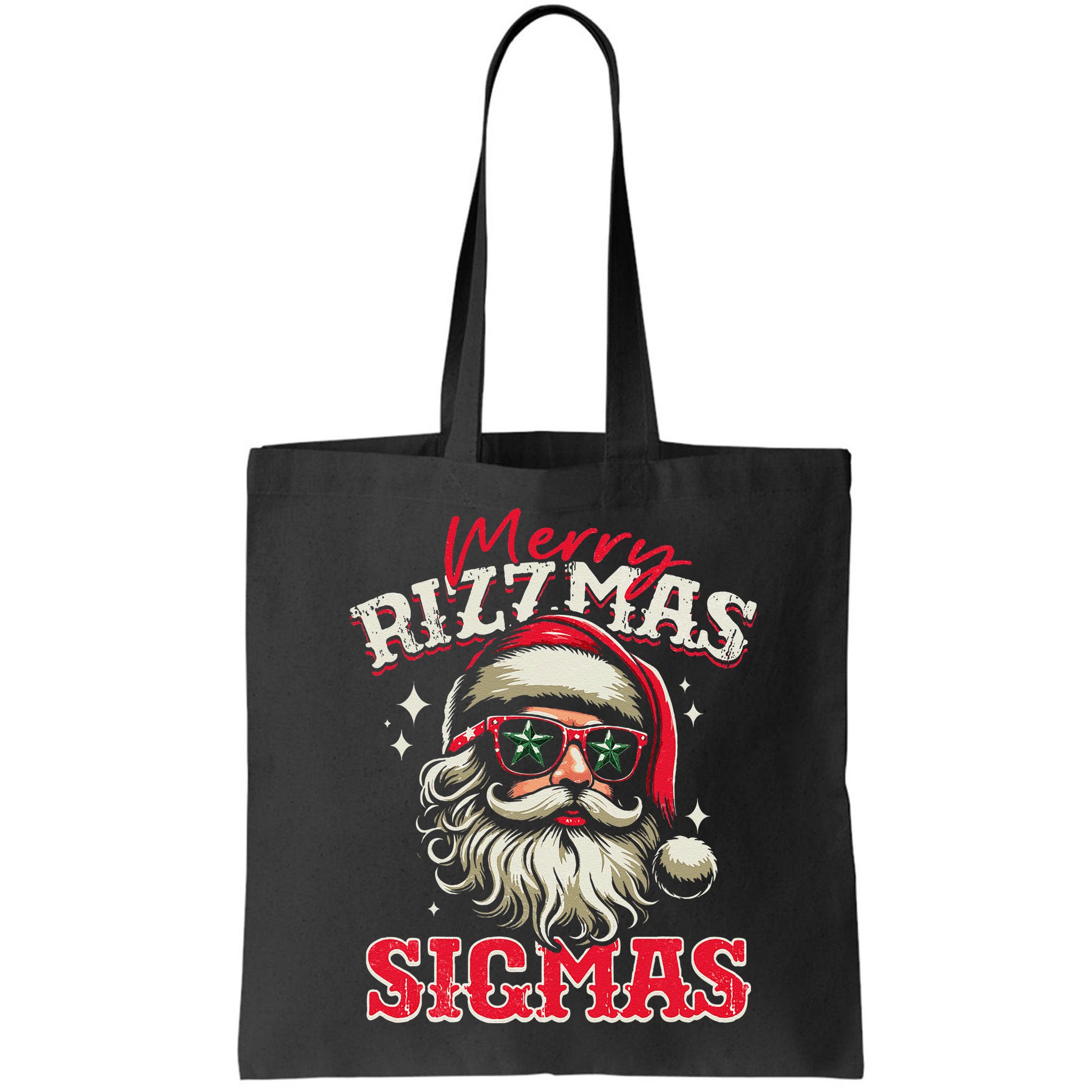 Skibid.I Rizzmas Christmas Rizz Santa Claus Charisma Cool Bag
