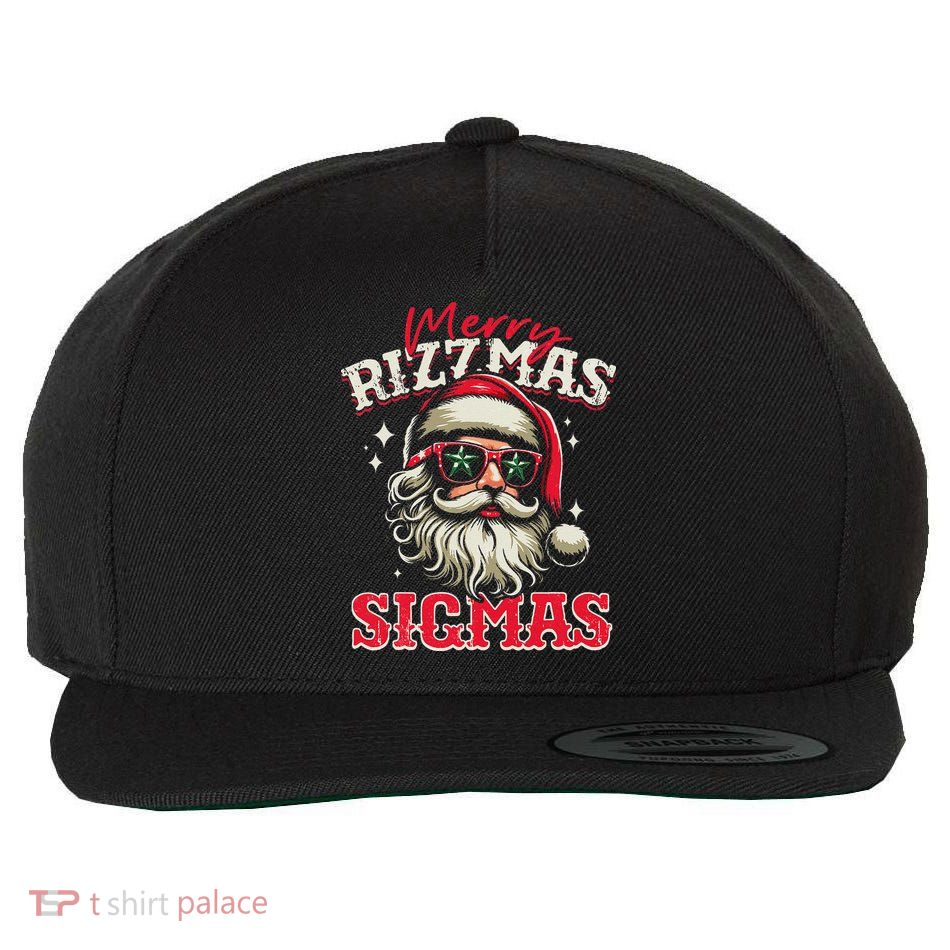 Skibid.I Rizzmas Christmas Rizz Santa Claus Charisma Cool Wool Snapback Cap