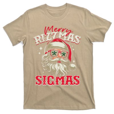 Skibid.I Rizzmas Christmas Rizz Santa Claus Charisma Cool T-Shirt