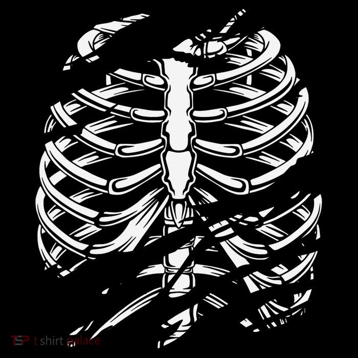 Skeleton Rib Cage Halloween Costume Impact Tech Backpack