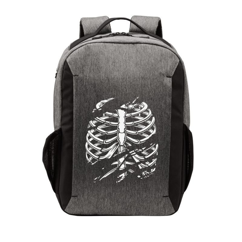 Skeleton Rib Cage Halloween Costume Vector Backpack
