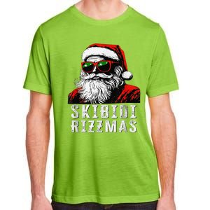 Skibid.I Rizzmas Christmas Santa Claus Merry Rizz Mas Sigmas Adult ChromaSoft Performance T-Shirt