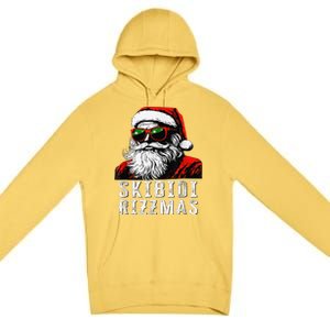 Skibid.I Rizzmas Christmas Santa Claus Merry Rizz Mas Sigmas Premium Pullover Hoodie