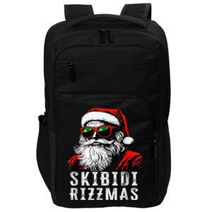 Skibid.I Rizzmas Christmas Santa Claus Merry Rizz Mas Sigmas Impact Tech Backpack