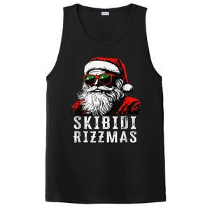 Skibid.I Rizzmas Christmas Santa Claus Merry Rizz Mas Sigmas PosiCharge Competitor Tank