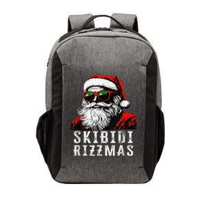 Skibid.I Rizzmas Christmas Santa Claus Merry Rizz Mas Sigmas Vector Backpack