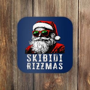 Skibid.I Rizzmas Christmas Santa Claus Merry Rizz Mas Sigmas Coaster