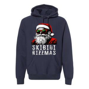 Skibid.I Rizzmas Christmas Santa Claus Merry Rizz Mas Sigmas Premium Hoodie