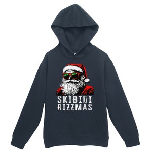 Skibid.I Rizzmas Christmas Santa Claus Merry Rizz Mas Sigmas Urban Pullover Hoodie