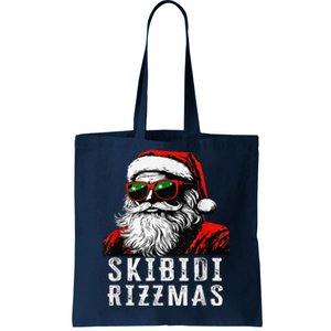 Skibid.I Rizzmas Christmas Santa Claus Merry Rizz Mas Sigmas Tote Bag