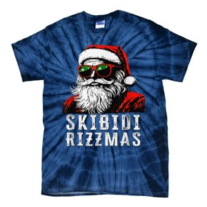 Skibid.I Rizzmas Christmas Santa Claus Merry Rizz Mas Sigmas Tie-Dye T-Shirt