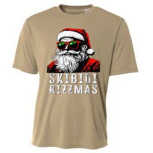 Skibid.I Rizzmas Christmas Santa Claus Merry Rizz Mas Sigmas Cooling Performance Crew T-Shirt