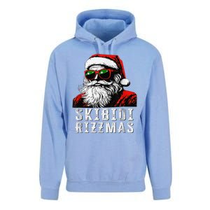 Skibid.I Rizzmas Christmas Santa Claus Merry Rizz Mas Sigmas Unisex Surf Hoodie