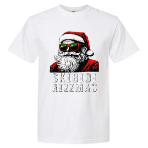 Skibid.I Rizzmas Christmas Santa Claus Merry Rizz Mas Sigmas Garment-Dyed Heavyweight T-Shirt