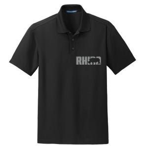 Save Rhino Clothing Rhino Rhinoceros Dry Zone Grid Polo