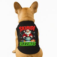 Skibid.I Rizzmas Christmas Rizz Santa Claus Charisma Cool Doggie Tank