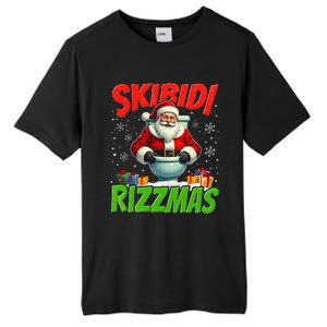 Skibid.I Rizzmas Christmas Rizz Santa Claus Charisma Cool Tall Fusion ChromaSoft Performance T-Shirt