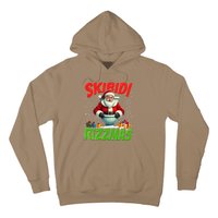 Skibid.I Rizzmas Christmas Rizz Santa Claus Charisma Cool Hoodie