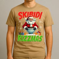 Skibid.I Rizzmas Christmas Rizz Santa Claus Charisma Cool T-Shirt