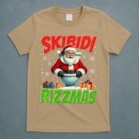 Skibid.I Rizzmas Christmas Rizz Santa Claus Charisma Cool T-Shirt