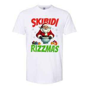 Skibid.I Rizzmas Christmas Rizz Santa Claus Charisma Cool Softstyle CVC T-Shirt