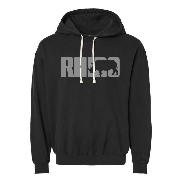 Save Rhino Clothing Rhino Rhinoceros Garment-Dyed Fleece Hoodie