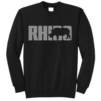 Save Rhino Clothing Rhino Rhinoceros Sweatshirt