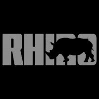 Save Rhino Clothing Rhino Rhinoceros Button