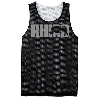 Save Rhino Clothing Rhino Rhinoceros Mesh Reversible Basketball Jersey Tank