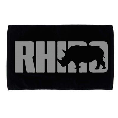 Save Rhino Clothing Rhino Rhinoceros Microfiber Hand Towel