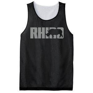 Save Rhino Clothing Rhino Rhinoceros Mesh Reversible Basketball Jersey Tank