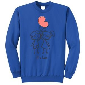 Sweet Rotic Couple It Is Love Happy Valentine's Day Gift Sweatshirt