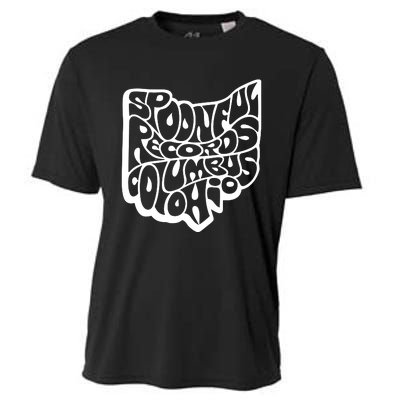 Spoonful Records Columbus Ohio Cooling Performance Crew T-Shirt