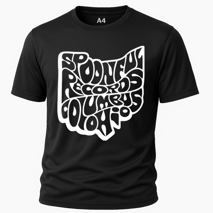 Spoonful Records Columbus Ohio Cooling Performance Crew T-Shirt