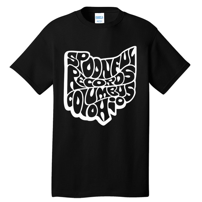 Spoonful Records Columbus Ohio Tall T-Shirt