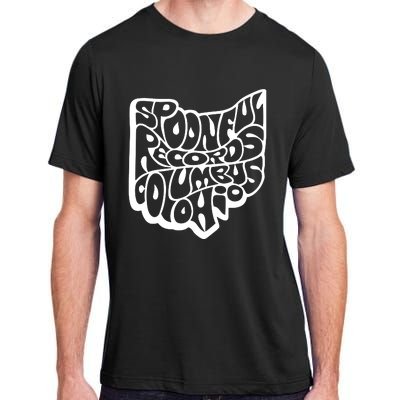 Spoonful Records Columbus Ohio Adult ChromaSoft Performance T-Shirt