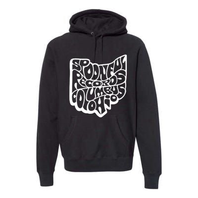 Spoonful Records Columbus Ohio Premium Hoodie