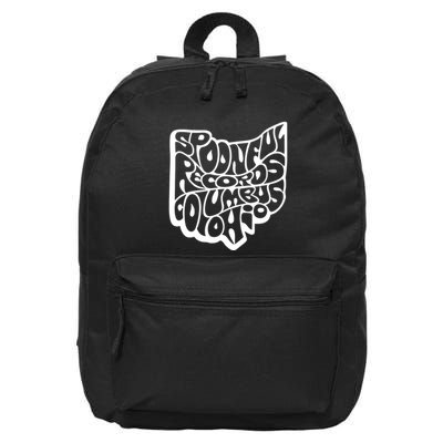 Spoonful Records Columbus Ohio 16 in Basic Backpack