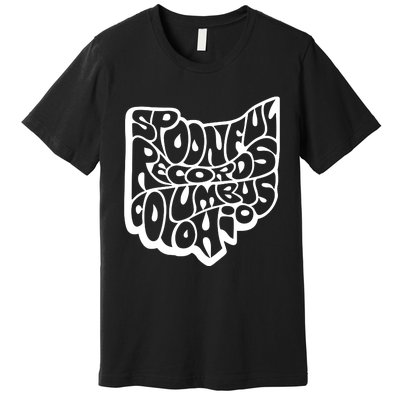 Spoonful Records Columbus Ohio Premium T-Shirt