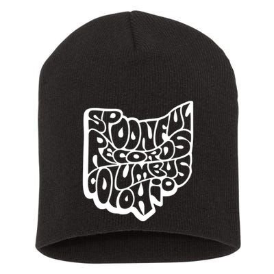 Spoonful Records Columbus Ohio Short Acrylic Beanie
