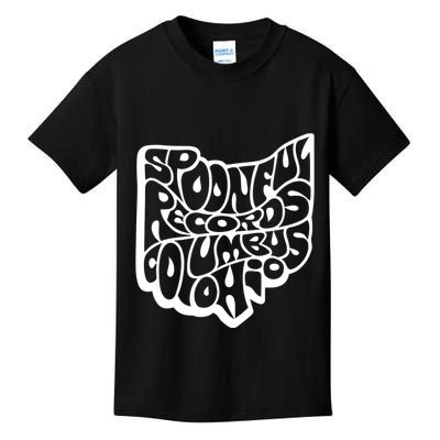 Spoonful Records Columbus Ohio Kids T-Shirt