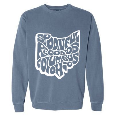 Spoonful Records Columbus Ohio Garment-Dyed Sweatshirt