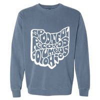 Spoonful Records Columbus Ohio Garment-Dyed Sweatshirt