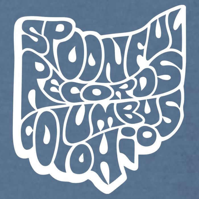 Spoonful Records Columbus Ohio Garment-Dyed Sweatshirt