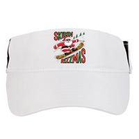 Skbidi Rizzmas Christmas Xmas Holiday Santa Claus Snowboard Adult Drive Performance Visor