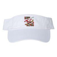 Skbidi Rizzmas Christmas Xmas Holiday Santa Claus Snowboard Valucap Bio-Washed Visor