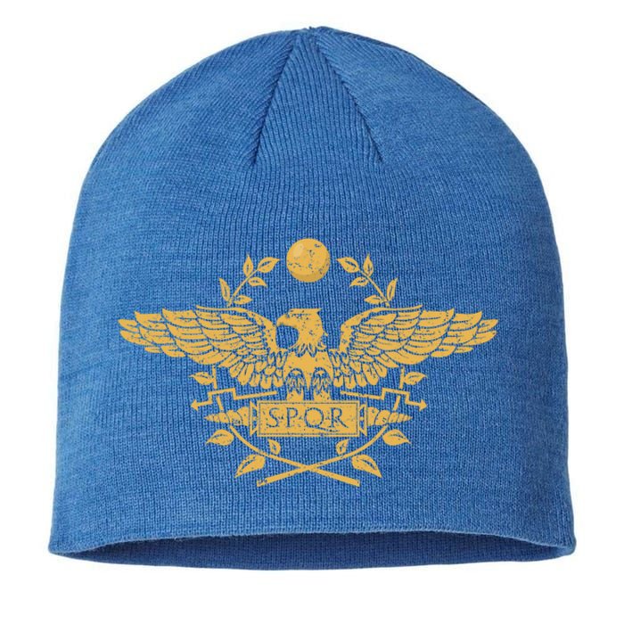 Spqr Roma Caput Mundi Roma Invicta Ro Empire Gift Sustainable Beanie